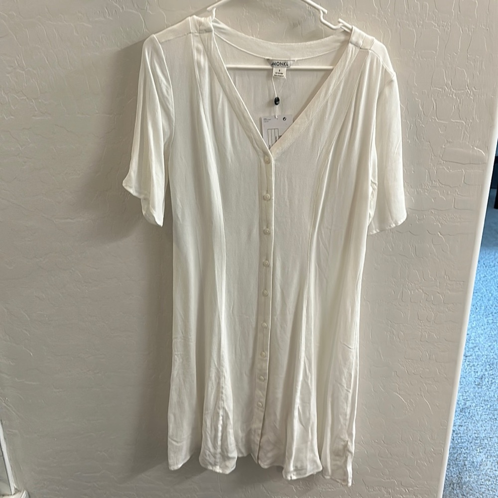 Casual Summer White Dress - new with tags!